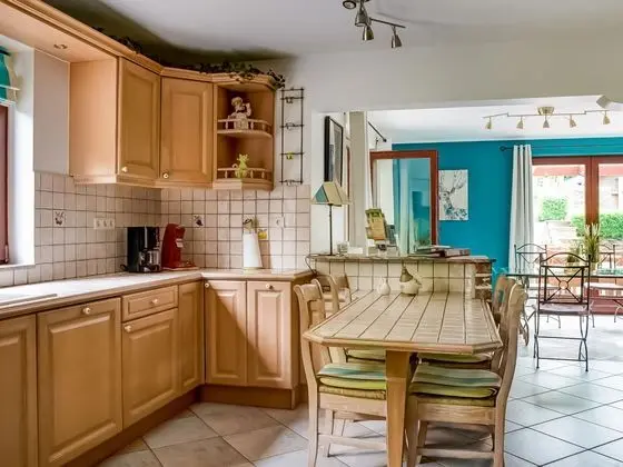 Holiday Home Near Hamoir With Private Heated Pool - Mutfak