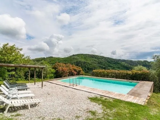 Holiday Home in Pescia With Swimming Pool, Garden, Terrace