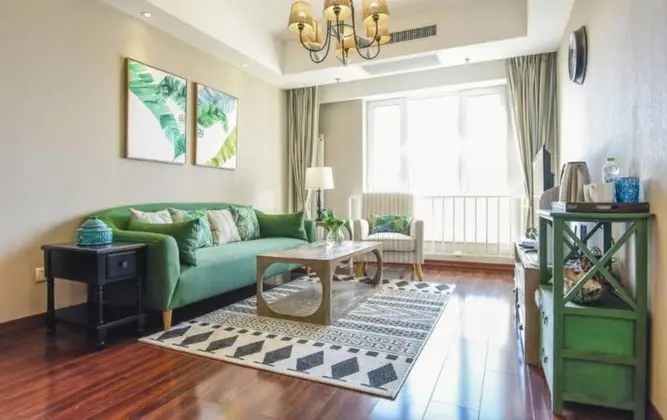 Home to Advanced Service Apartment New Country Exhibition Shop(Chinese Citizen Only) - İç Mekan