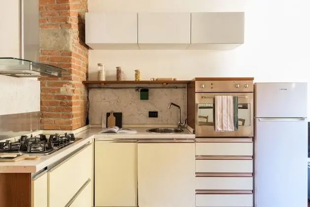 Home at Hotel Porta Romana - Carità Apt - Mutfak