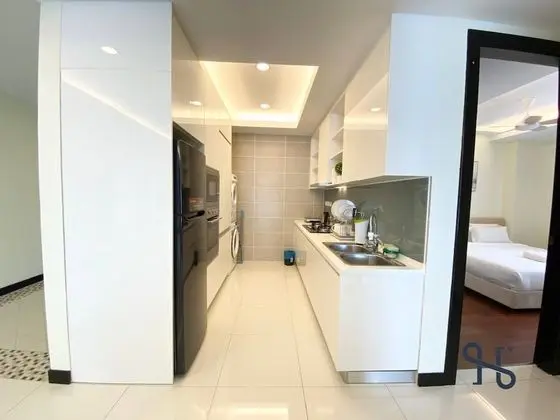 Homesuite' Home at Oceanus Pelagos - Mutfak