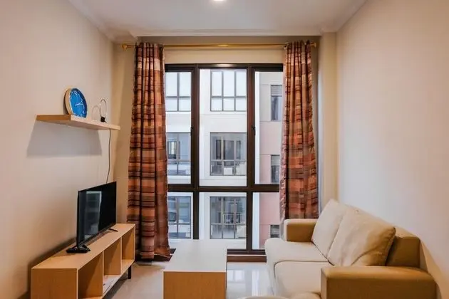 Homey 1BR at Assati Garden House Apartment - Öne Çıkan Resim