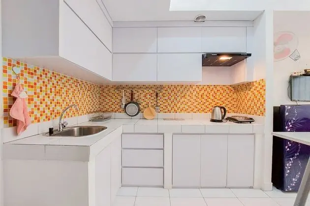 Homey 1Br At Casa De Parco Apartment - Mutfak