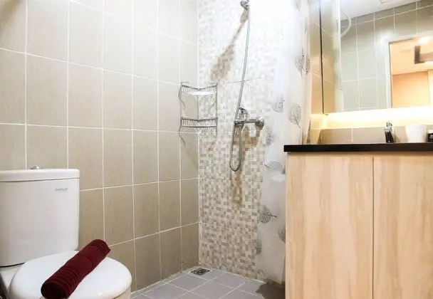 Homey 1BR at Enviro Apartment Cikarang