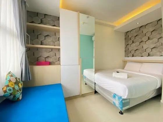 Homey and Clean 1BR Apartment at Parahyangan Residence - İç Mekan