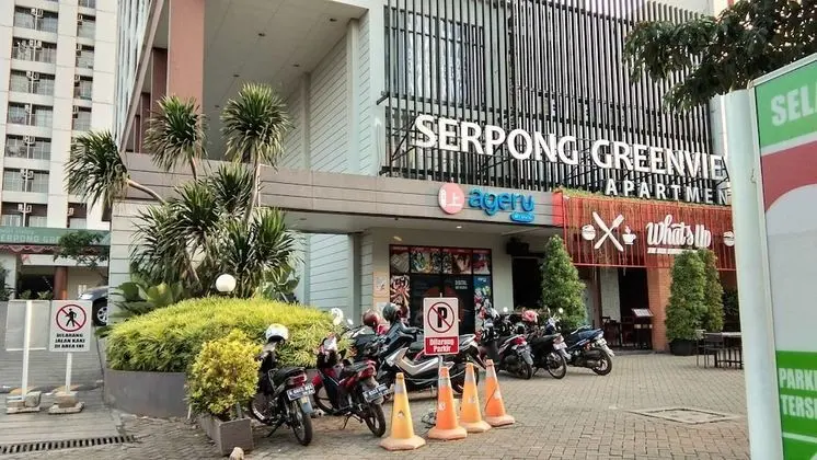 Homey And Simple Studio At Serpong Greenview Apartment - Dış Mekan