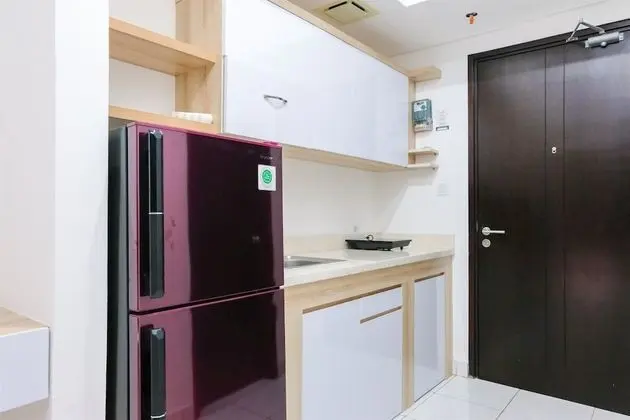 Homey Studio at Casa De Parco Apartment - Mutfak