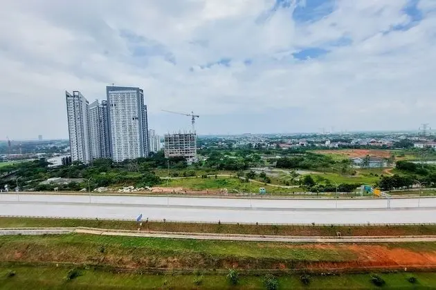 Homey Studio At Sky House Bsd Apartment Near Aeon Mall - Dış Mekan