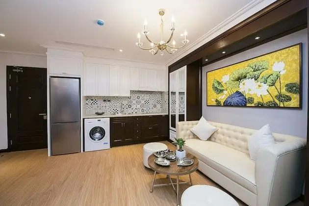 Hong Gia Tue Apartment - Mutfak