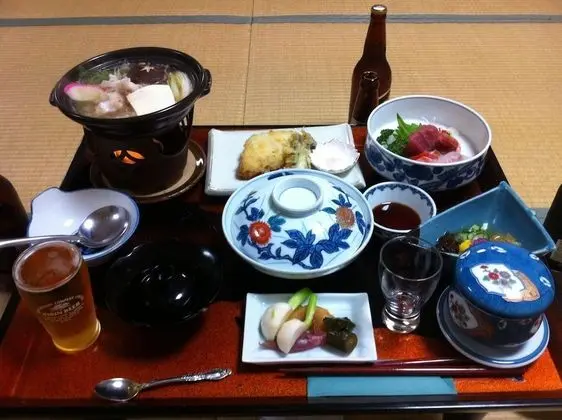 Horieya Ryokan - Yerinde Yemek