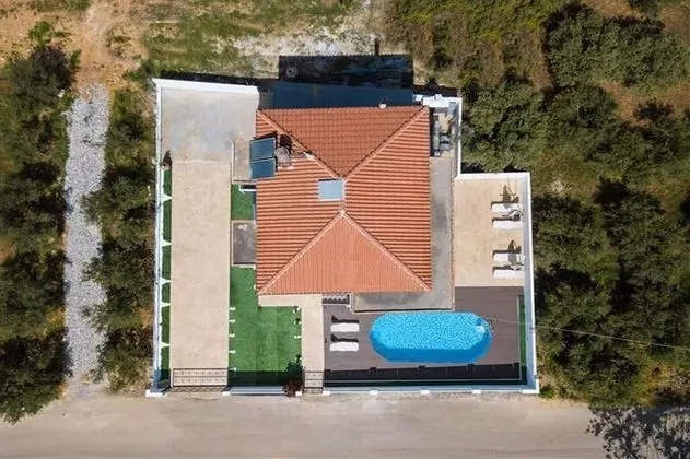 Villa Horizon With Private Pool In Crete - Dış Mekan