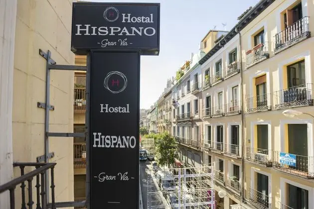 Hostal Hispano Gran Vía - Dış Mekan