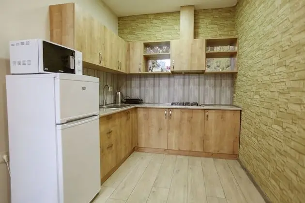 HostHub Apartment Heart of Tbilisi - Mutfak