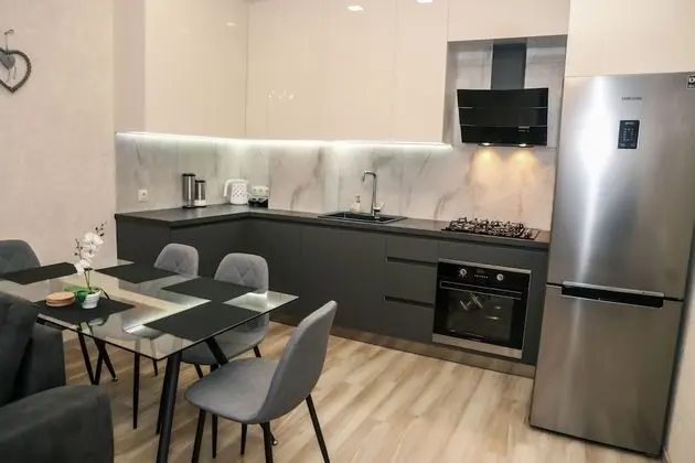 Hosthub Apartment On Shatberashvili Str - Mutfak