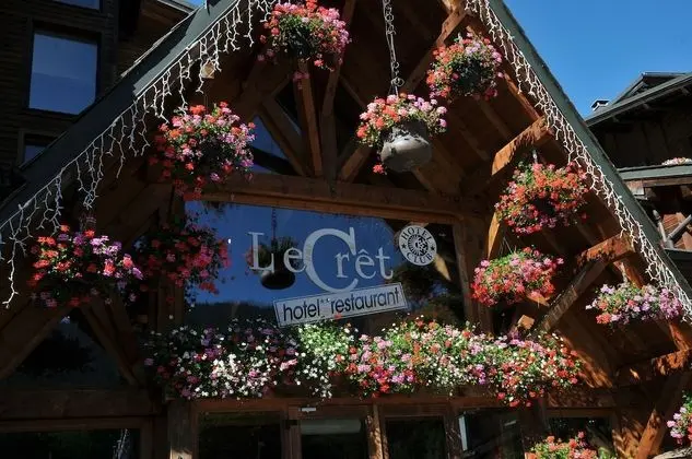 Hôtel Club le Crêt - Dış Mekan