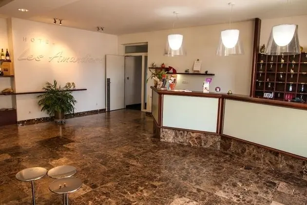 Hôtel Les Amandiers - Lobi