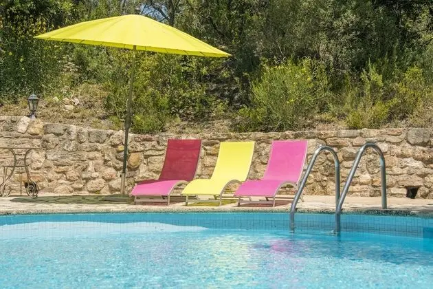 Hôtel Les Hauts de Mourèze - Havuz