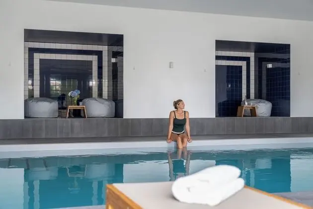 Hôtel Morgat Le Grand Hôtel De La Mer - Havuz