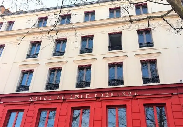 Hôtel Restaurant Au Bœuf Couronné - Dış Mekan