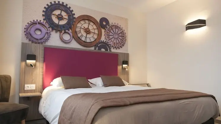 Hôtel Restaurant L'Horloge Gourmande - Oda Manzaraları