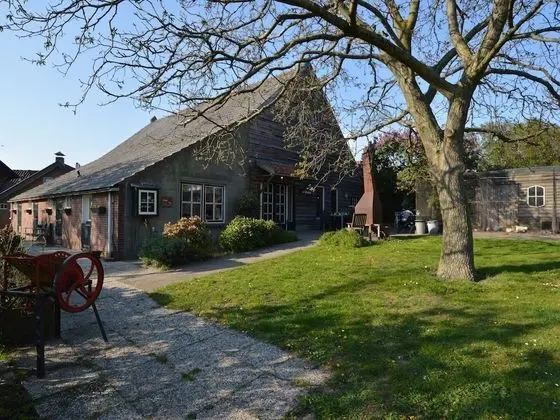 House Situated Peacefully on a Vast Green