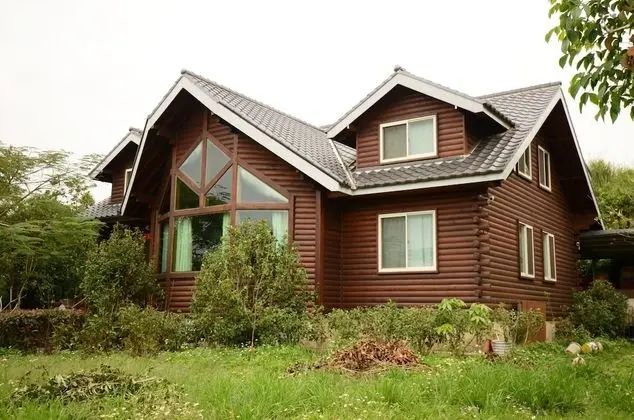 Hsinchu Emei Canadian WoodHouse Homestay - Dış Mekan