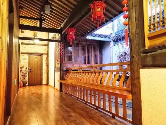Huangshan Bin'ansi Hui Tang No.1 Inn - İç Mekan