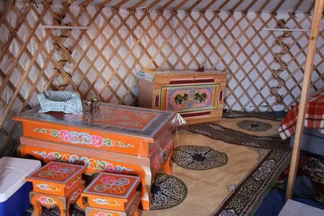 Iceland Yurt - İç Mekan
