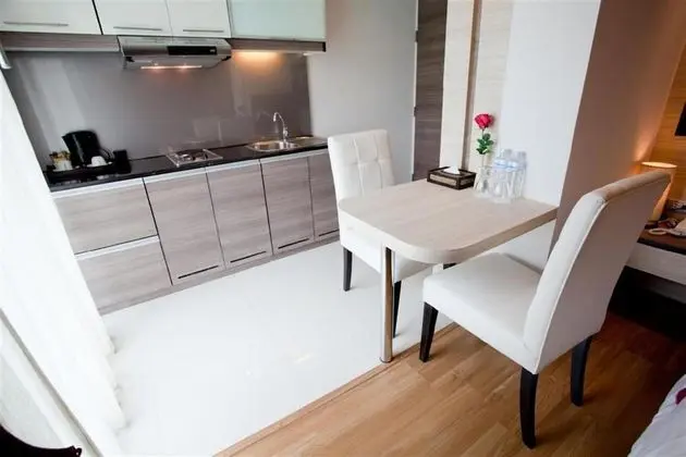iCheck inn Residences Sukhumvit 20 - Mutfak