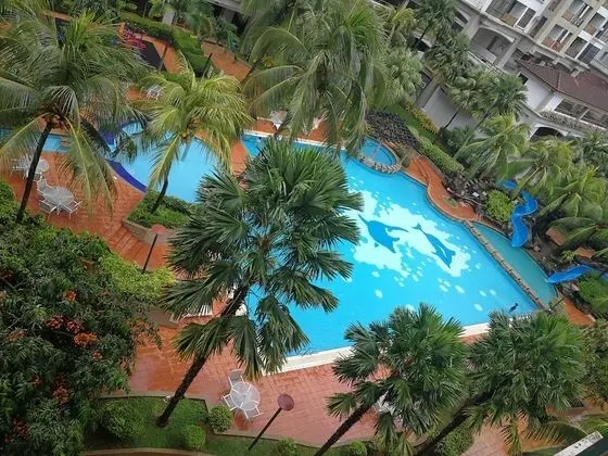 Ideal Mahkota Apartment - Havuz