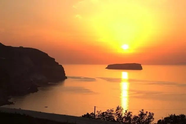 Villa Iliovasilema Santorini - Plaj
