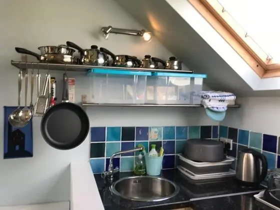 Immaculate 1-bed Apartment Cornwall With hot tub - Mutfak