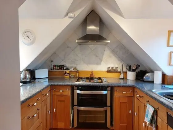 Impeccable 1-bed Lodge in Salen, Ardnamurchan - Mutfak