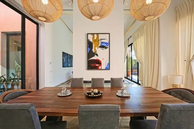 Impeccable 5-bed Villa in Marrakech - Mutfak