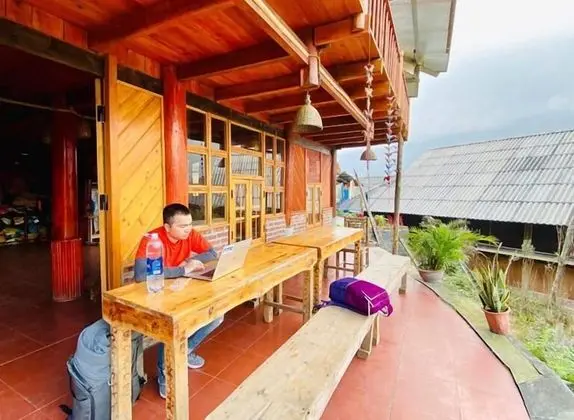 Indigo Snail Boutique Hmong Homestay - Hostel - Dış Mekan