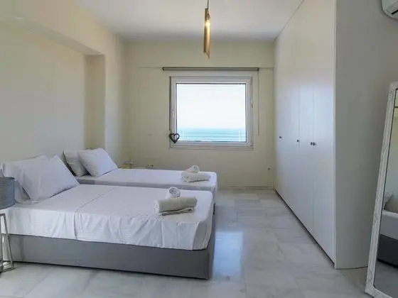 Infinity Pool Villa With Sea Views Near Rethymno City & Beach and Shaded BBQ - Oda