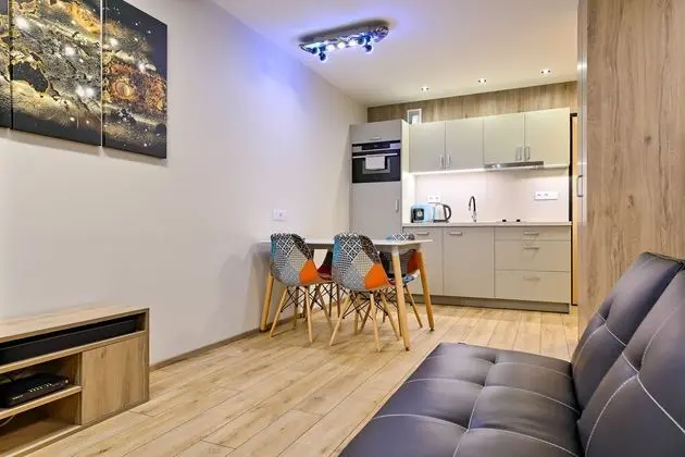 InPoint Cracow - Serviced Apartments G15 - Mutfak