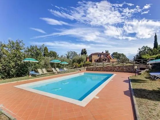 Inviting Apartment in Gambassi Terme-fi With Garden - Havuz