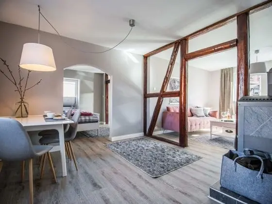 Inviting Apartment in Stapelburg With Terrace - Yerinde Yemek