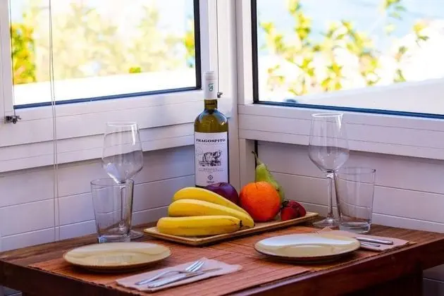 Inviting Arokaria Apartment in Panormo - Mutfak