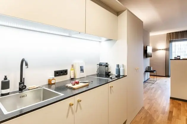 ipartment Frankfurt Airport - Mutfak