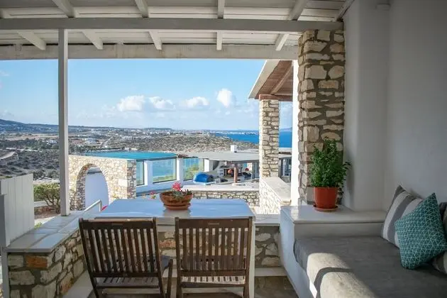 Irenes View Apartments Villa 5 - 5 Guests With Pool and sea View in Agia Irini - Öne Çıkan Resim