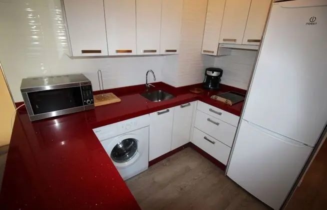 Islas Azores - Apartamento en 1ª línea de playa - Mutfak
