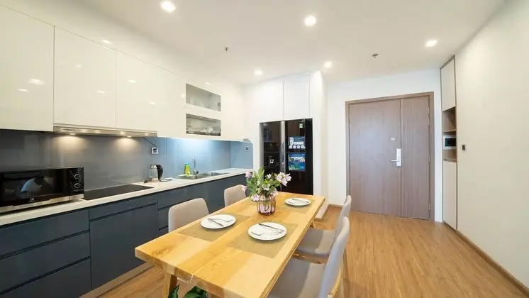 Jaan Apartment 29 Lieu Giai - Yerinde Yemek