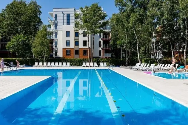 JantarApartamentyFamily Vacation Polanki - Havuz