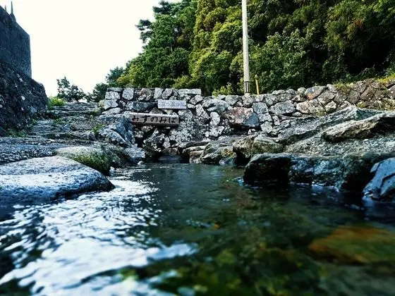 Japanese old house by the seaside