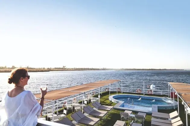 Jaz Imperial- TUI Blue Nile Imperial Cruise - Every Thursday from Luxor for 07 & 04 Nights - Every Monday From Aswan for 03 Nights - Havuz