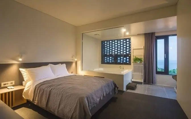 Jeju Brix Hotel Pension - Oda