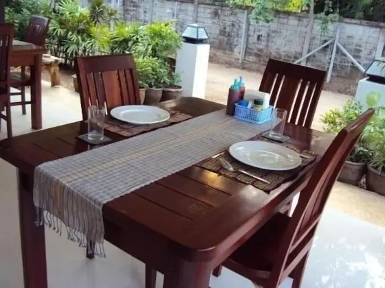Jim Guest House Kanchanaburi - Yerinde Yemek