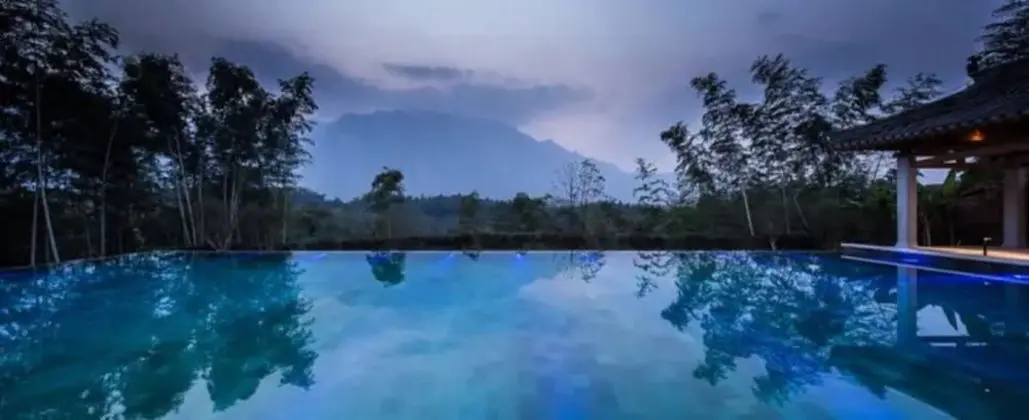 Jiuhua Mountain Demaotang Hotel - Havuz